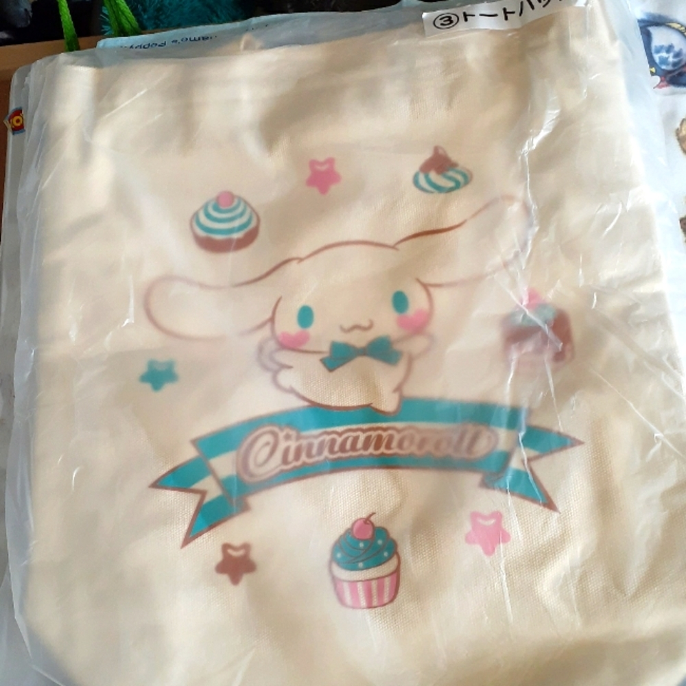 Sanrio Cinnamoroll Breakfast Canvas Tote